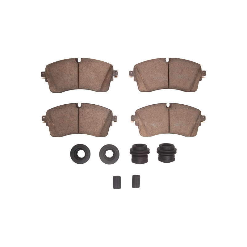Jaguar E-Pace Brake Pads - Front - R1 Concepts - Euro Ceramic Pads & Hardware Kit - `18-`25